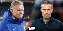 Koeman geschrokken van keuze Van Persie: 'Je passeert hem wel héél erg'