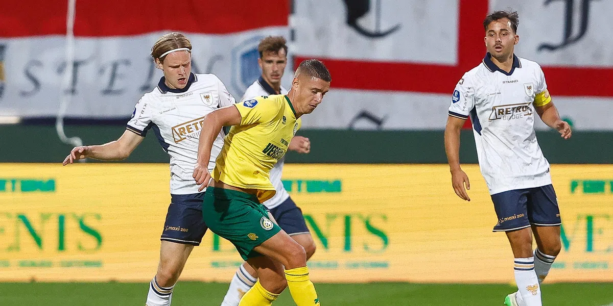 Fortuna en Go Ahead beginnen nieuw Eredivisie-seizoen met vier goals en gelijkspel