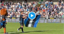 Club Brugge viert derbyzege en laat Tzolis vlag planten op de middenstip