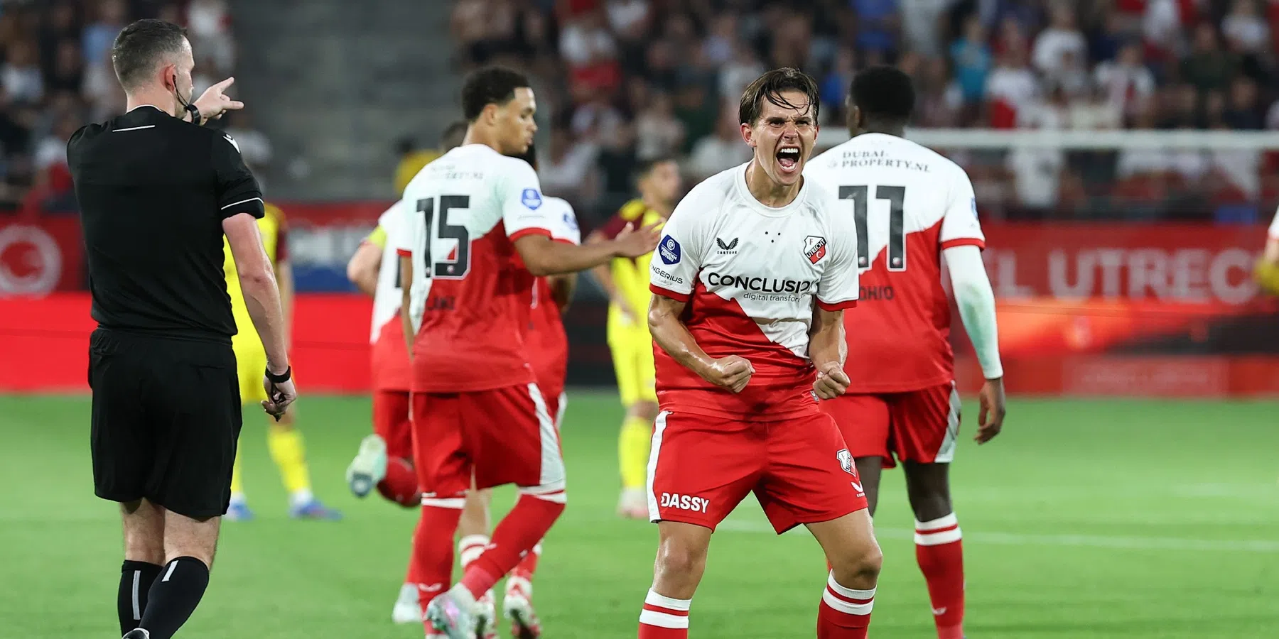 FC Utrecht verslaat Servette FC en gaat naar play-offs Europa League