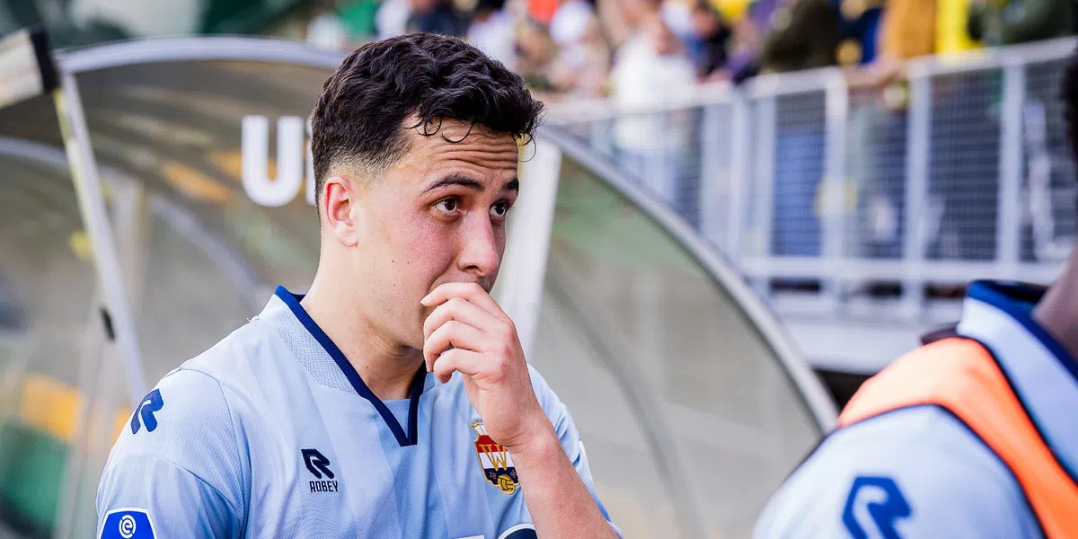 'Scheurtje in de lies' bij Willem II: 'Ik werk aan een snelle terugkeer'