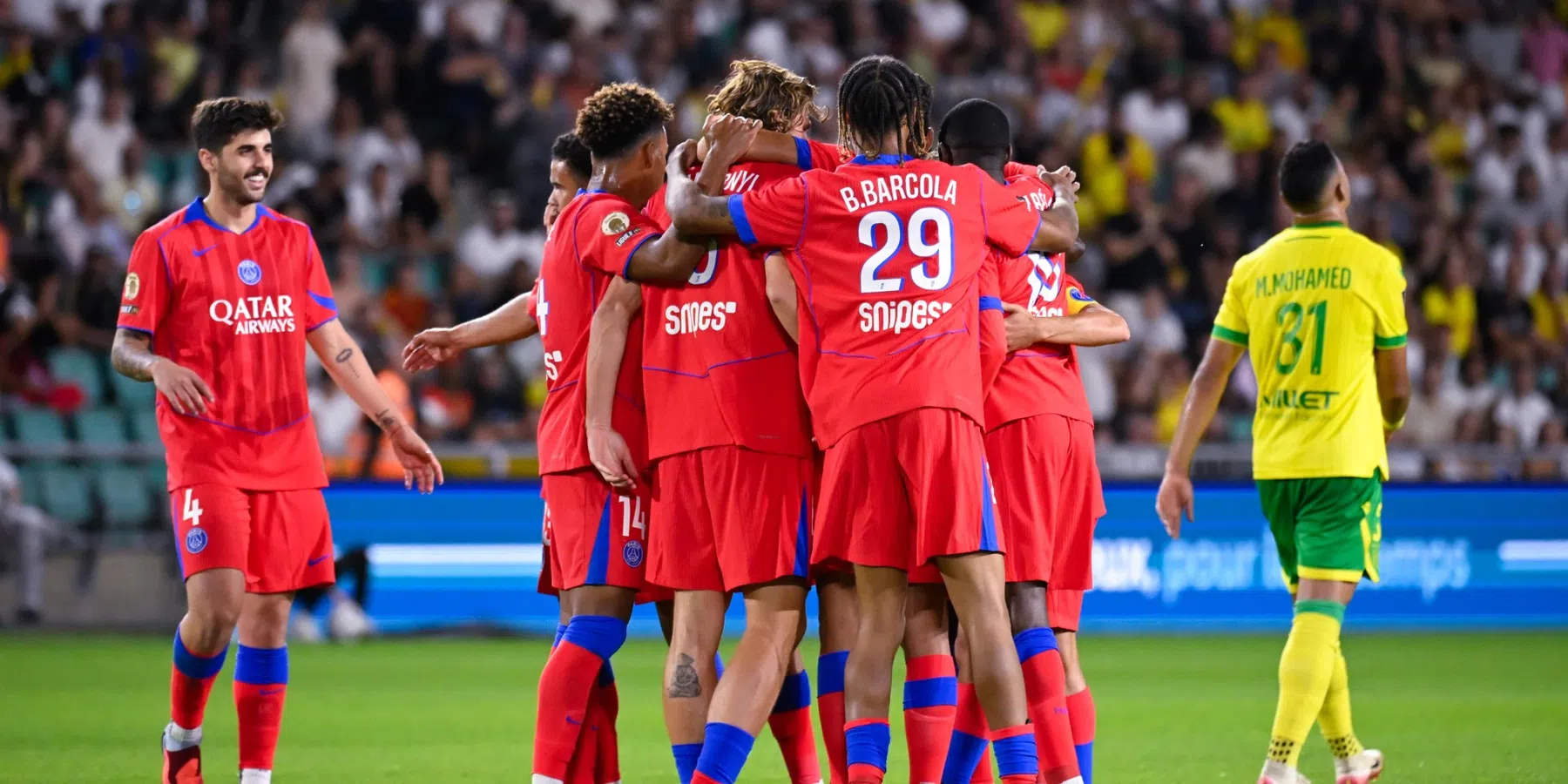 PSG begint seizoen met zege op Nantes