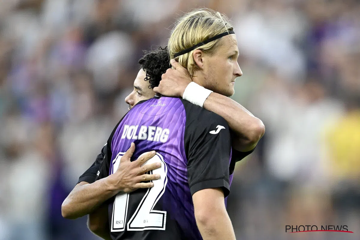 Anderlecht-fans lyrisch na wondergoal Dolberg: 'Verkoop hem en er volgen rellen'