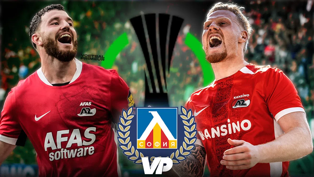 LIVE: AZ in play-offs Conference League op bezoek bij Levski Sofia