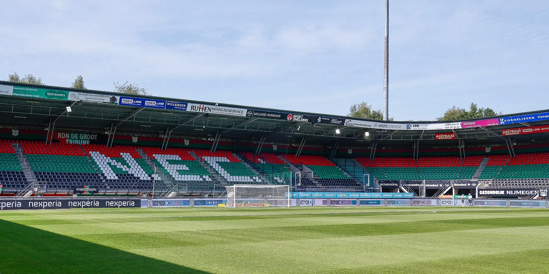 Inbraak in stadion van NEC