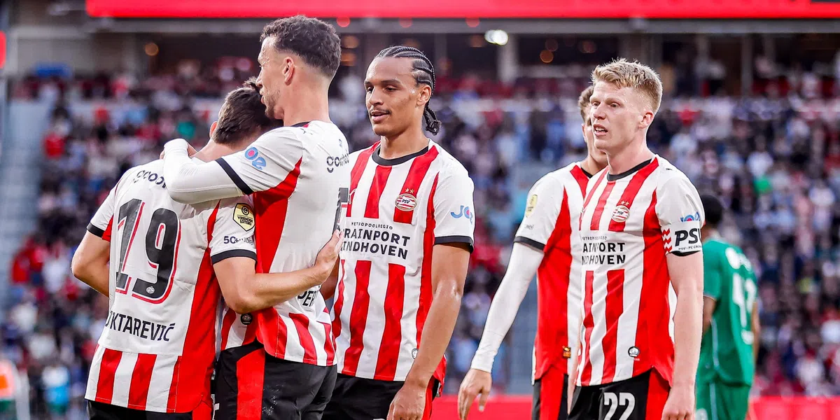 PSV geeft gas na rust en wint dankzij invaller Bajraktarevic van FC Groningen