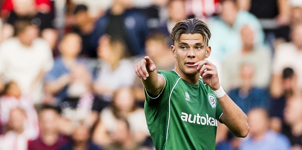 Gedeeld topscorer van de Eredivisie bij Groningen: 'Ik ben niet verrast'