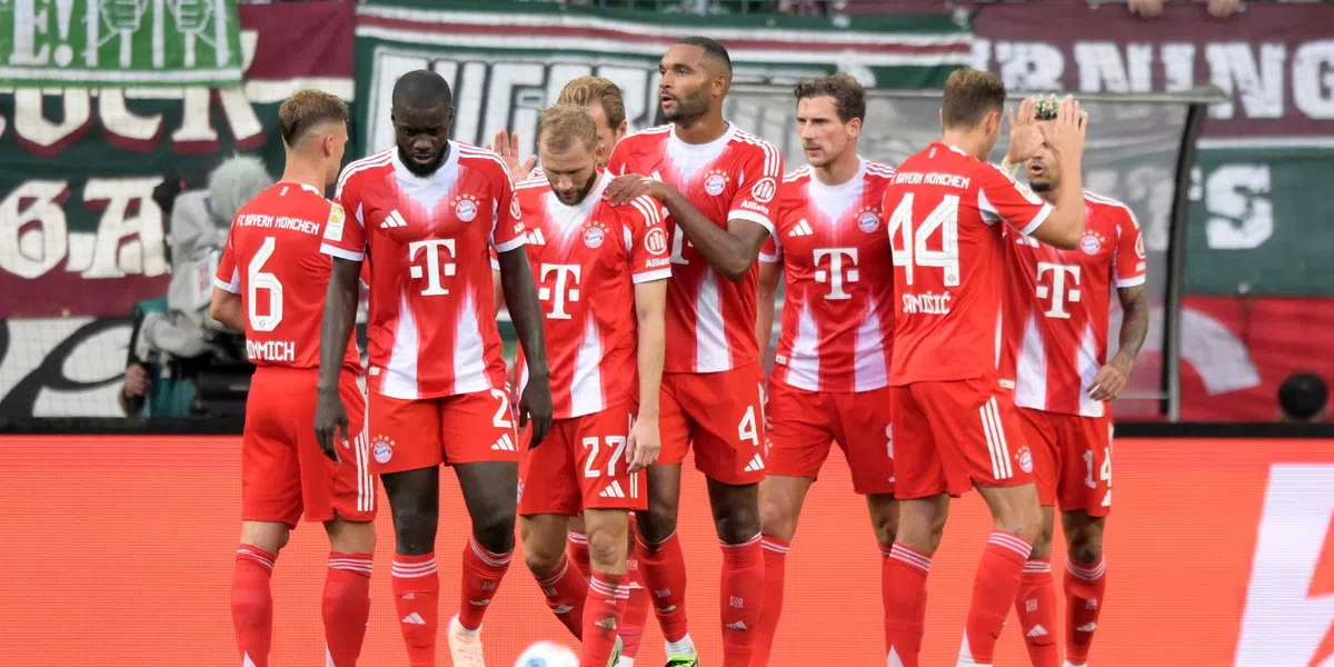 Bayern München wendt comeback Augsburg af en wint opnieuw in Bundesliga