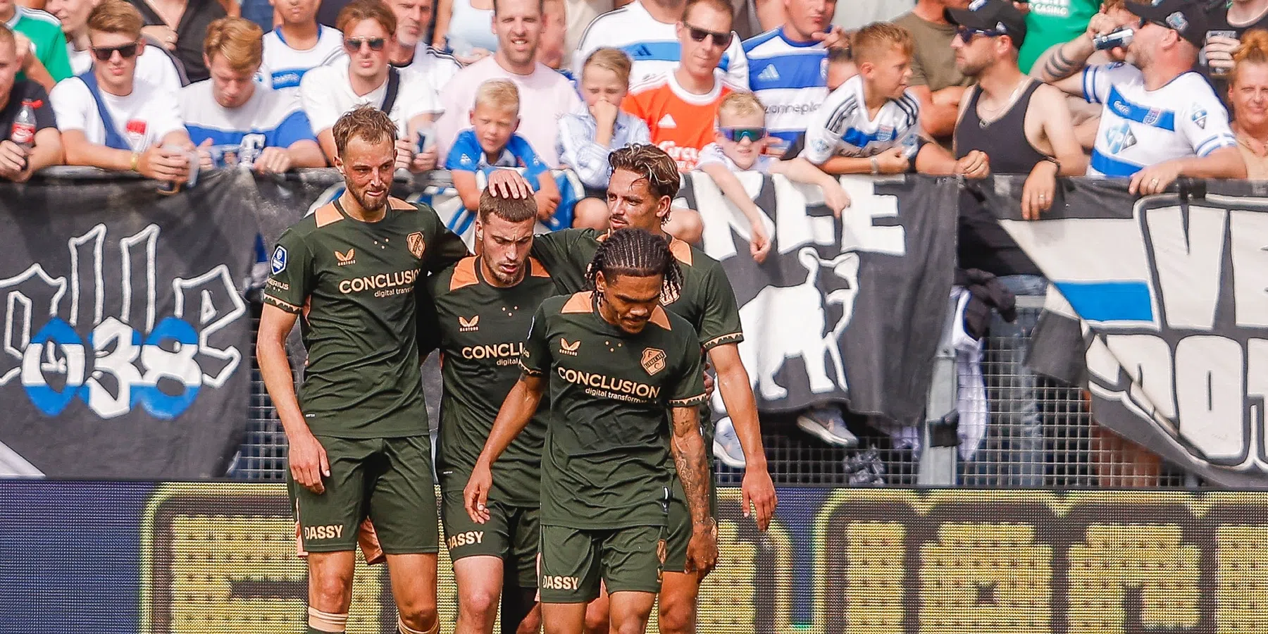 FC Utrecht boekt moeizame zege bij PEC Zwolle