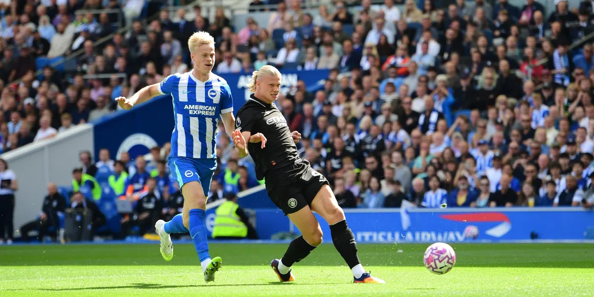 City verliest wéér: Nederlands getint Brighton wint door late en geweldige goal