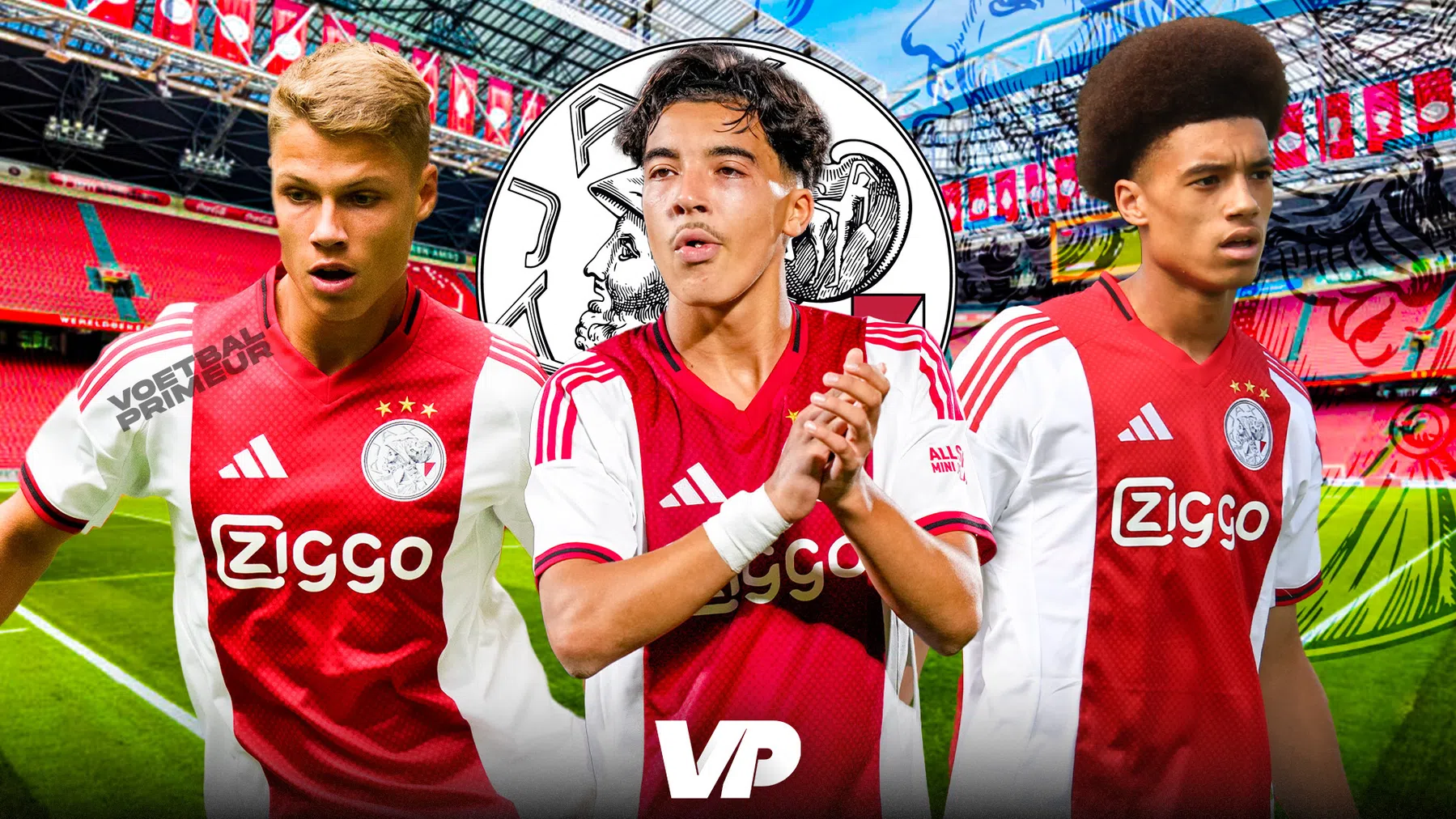 'Steur, Bounida en Bouwman naar Ajax 1'