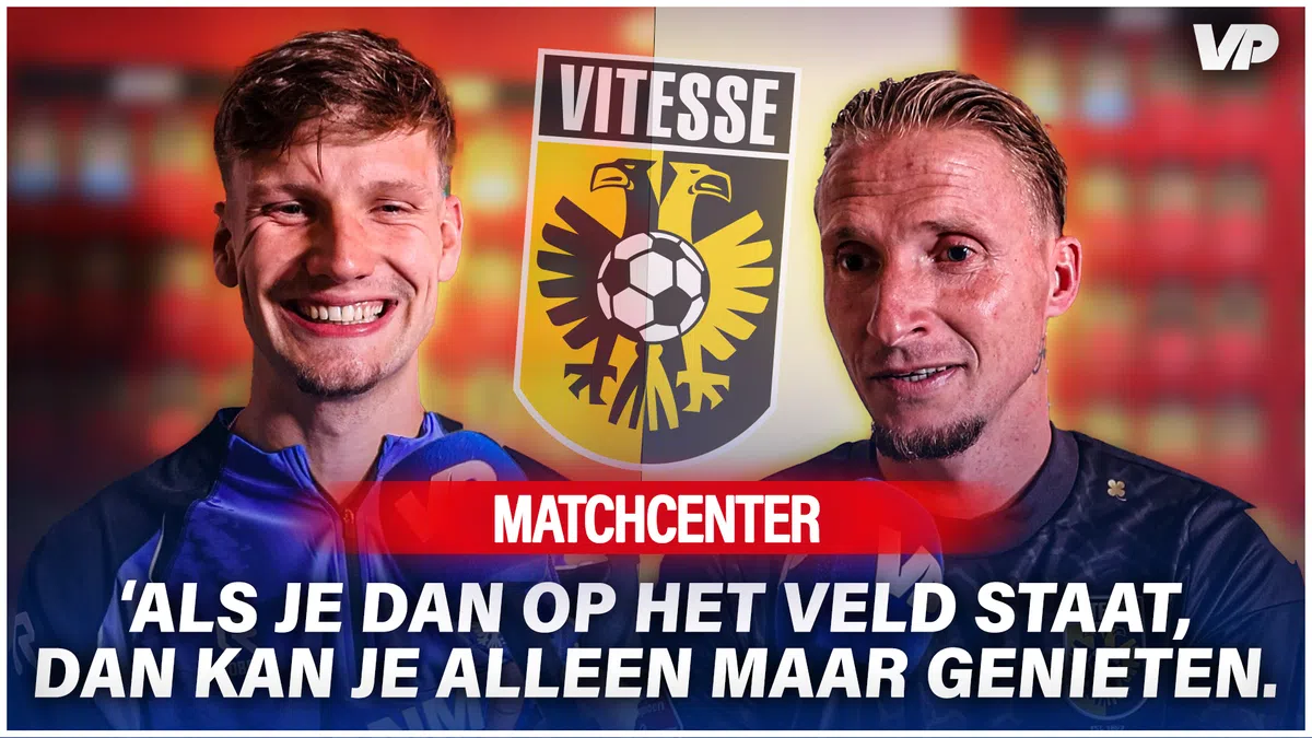 Blijdschap bij Vitesse ondanks fikse nederlaag: 'Mooiste is dat we nog bestaan'
