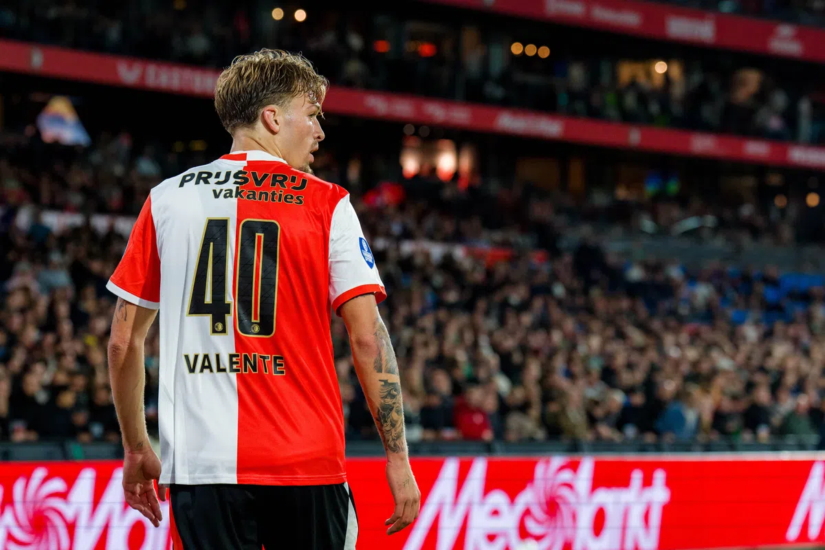 Driessen lovend over Valente: 'Meer een Ajax- dan Feyenoord-voetballer'