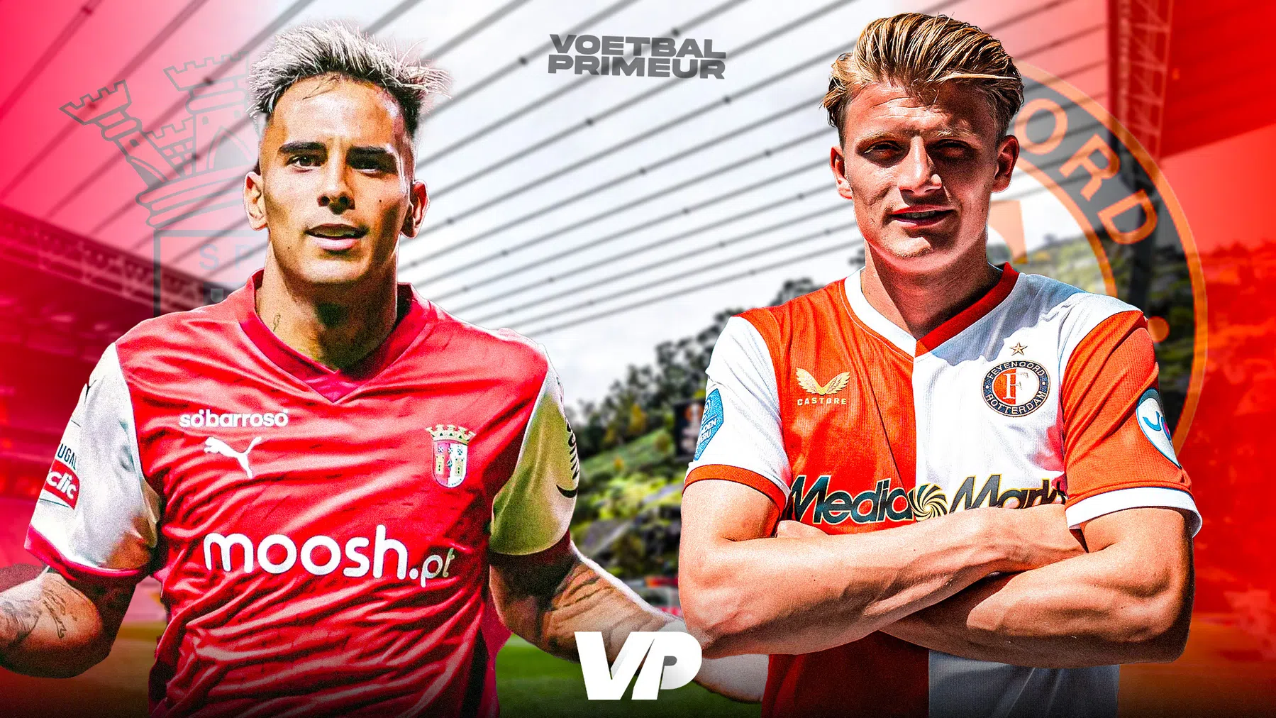 Feyenoord tegenover Cruijff-dna in Braga: ‘Zoals legendarische Nederlandse teams’