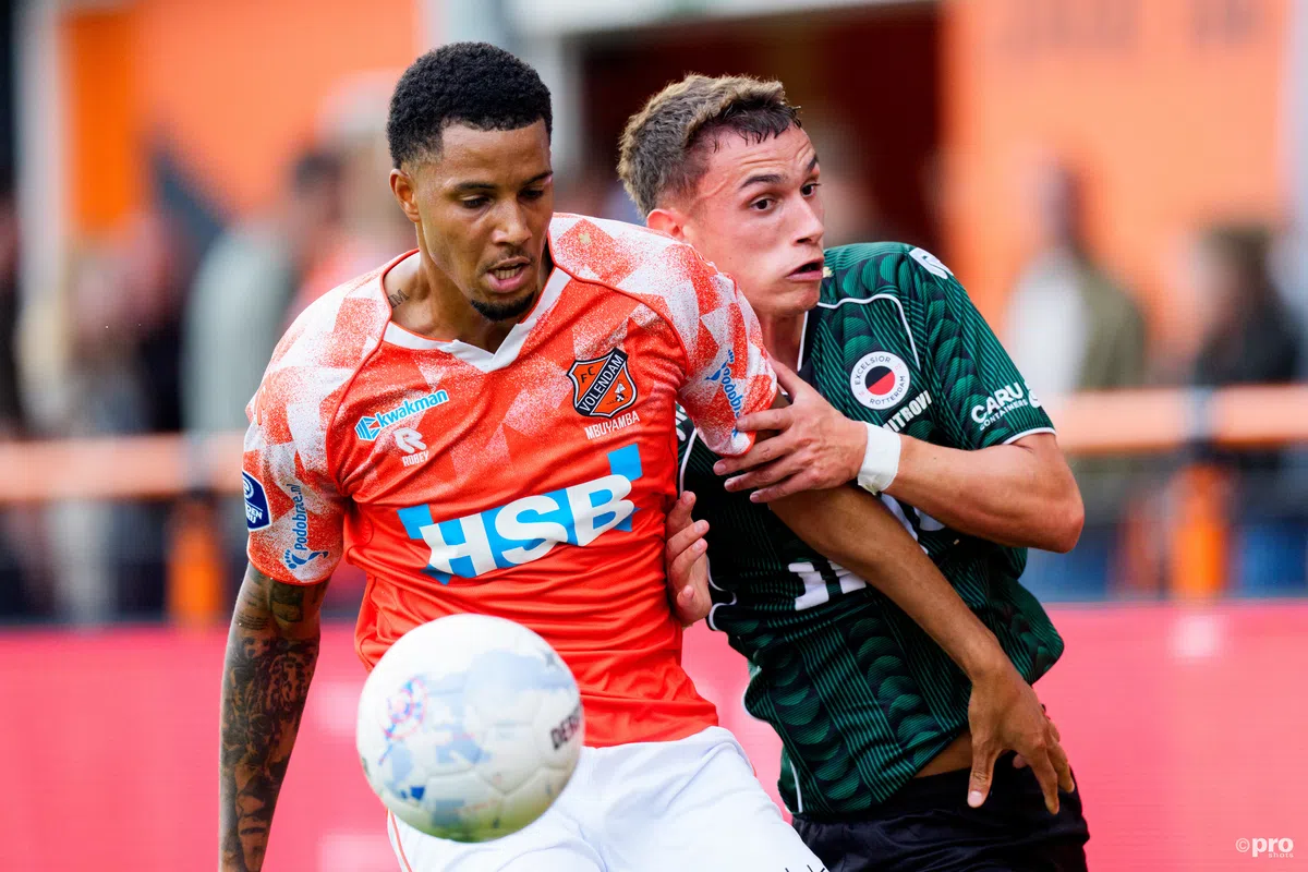 Excelsior wint duel der promovendi van Volendam door late treffer
