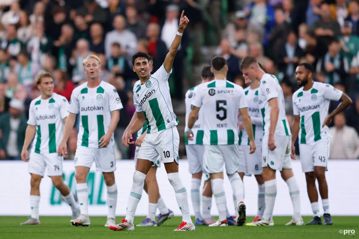 FC Groningen klimt door wondergoal van Taha naar voorlopig derde plaats