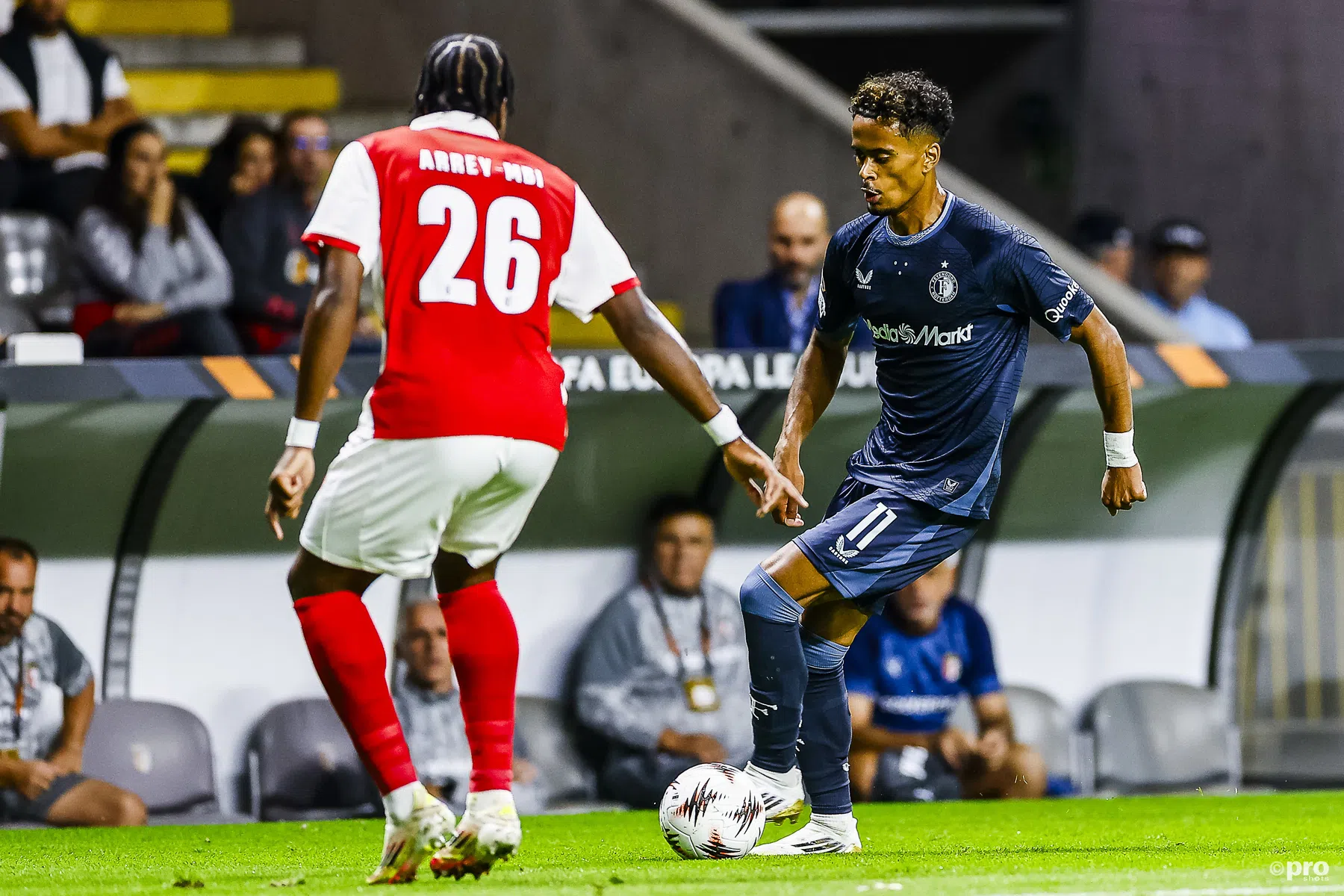 Krabbendam over ontwikkeling Borges bij Feyenoord