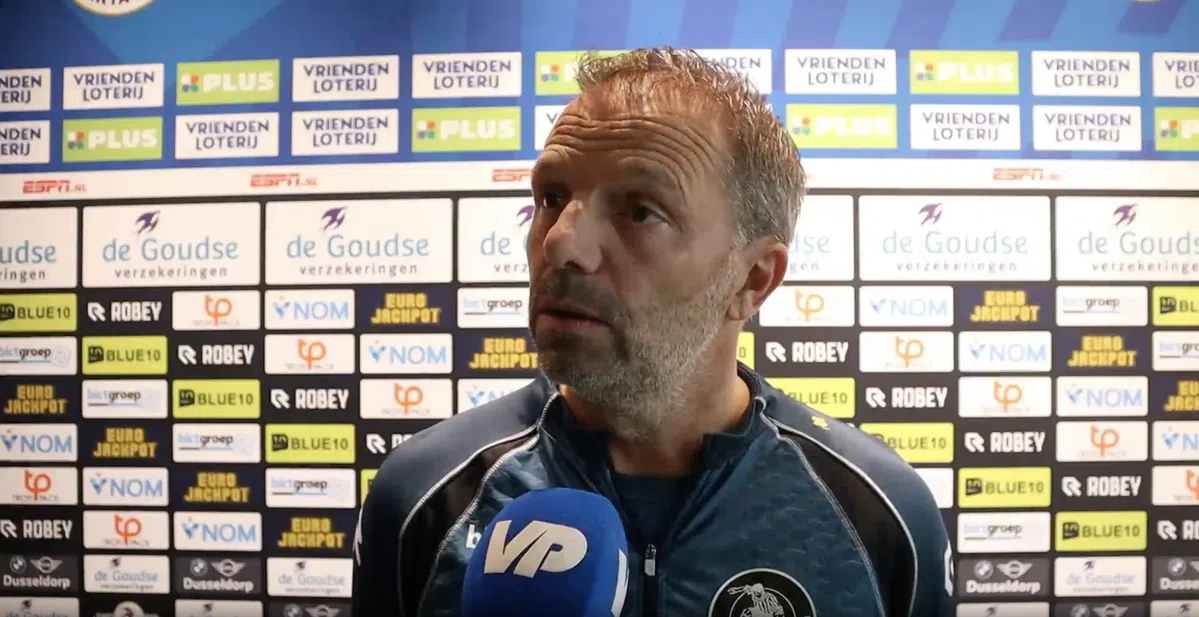Eredivisie-trainer baalt van statistiek: 'Al veel tegen topploegen gespeeld'