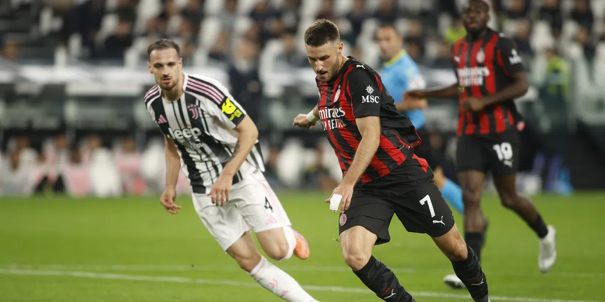 Door Gimenez versierde penalty niet genoeg voor Milan om te scoren bij Juventus