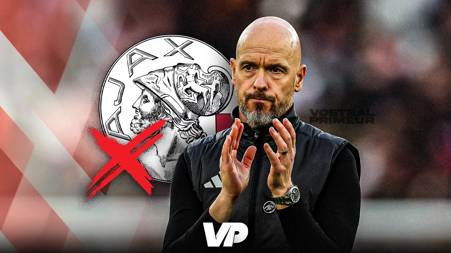 'Ajax nam nog geen contact op met Ten Hag'