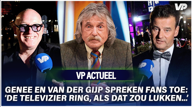 Van der Gijp en Genee hopen op Gouden Televizier-Ring: 'Zou een bekroning zijn'