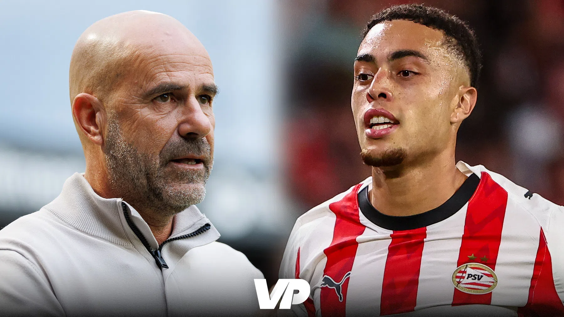 Felle Bosz straft laatkomer Dest bij PSV