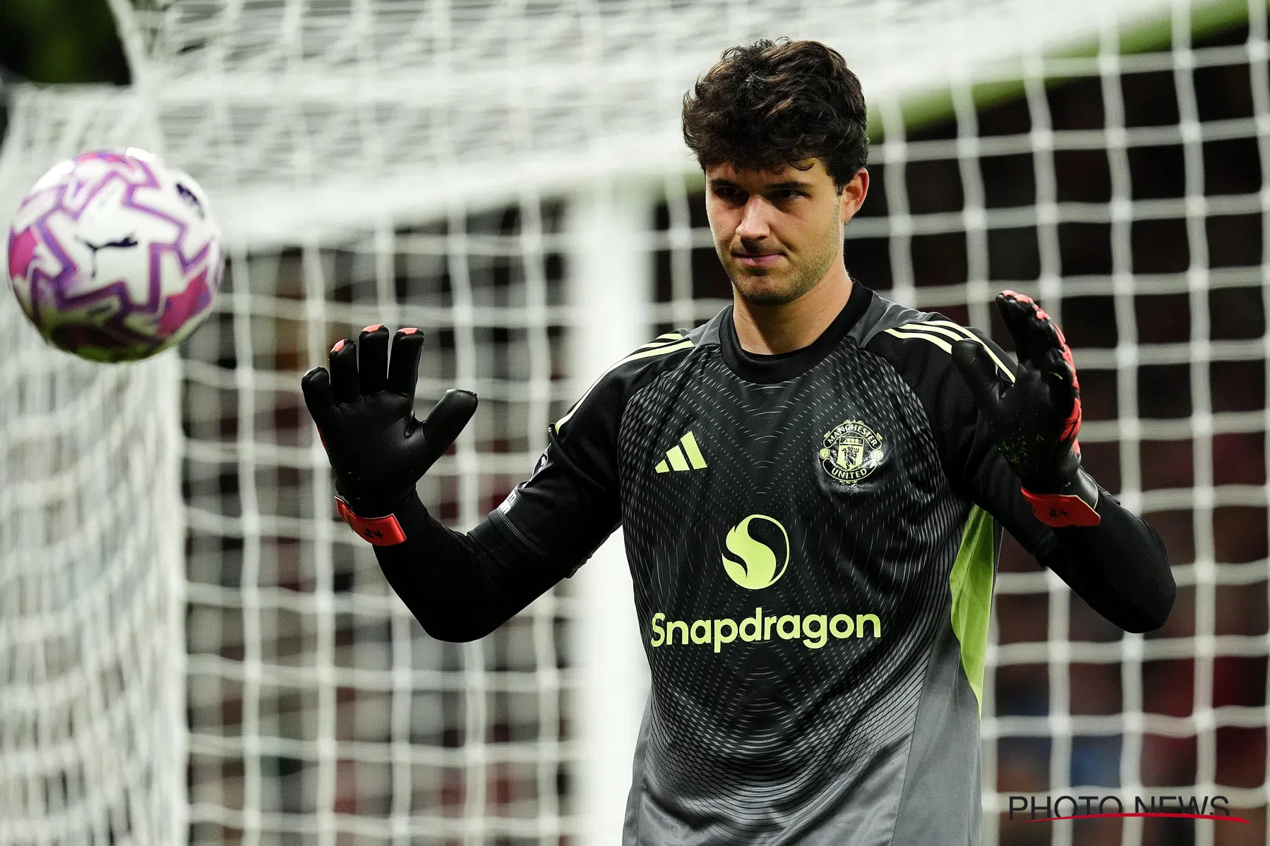 Senne Lammens op zijn plek bij Manchester United: “Ik was een beetje bang” 