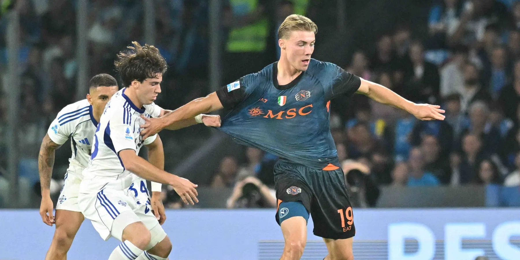 Napoli komt met invaller Lang niet verder dan gelijkspel tegen Como 