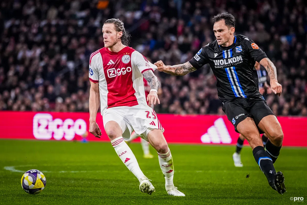 Ajax overtuigt niet tegen Heerenveen en loopt weer averij op in Eredivisie