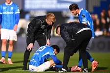 Thumbnail for article: Opluchting bij Genk: Karetsas lijkt blessurevrij na schrikmoment in Westerlo