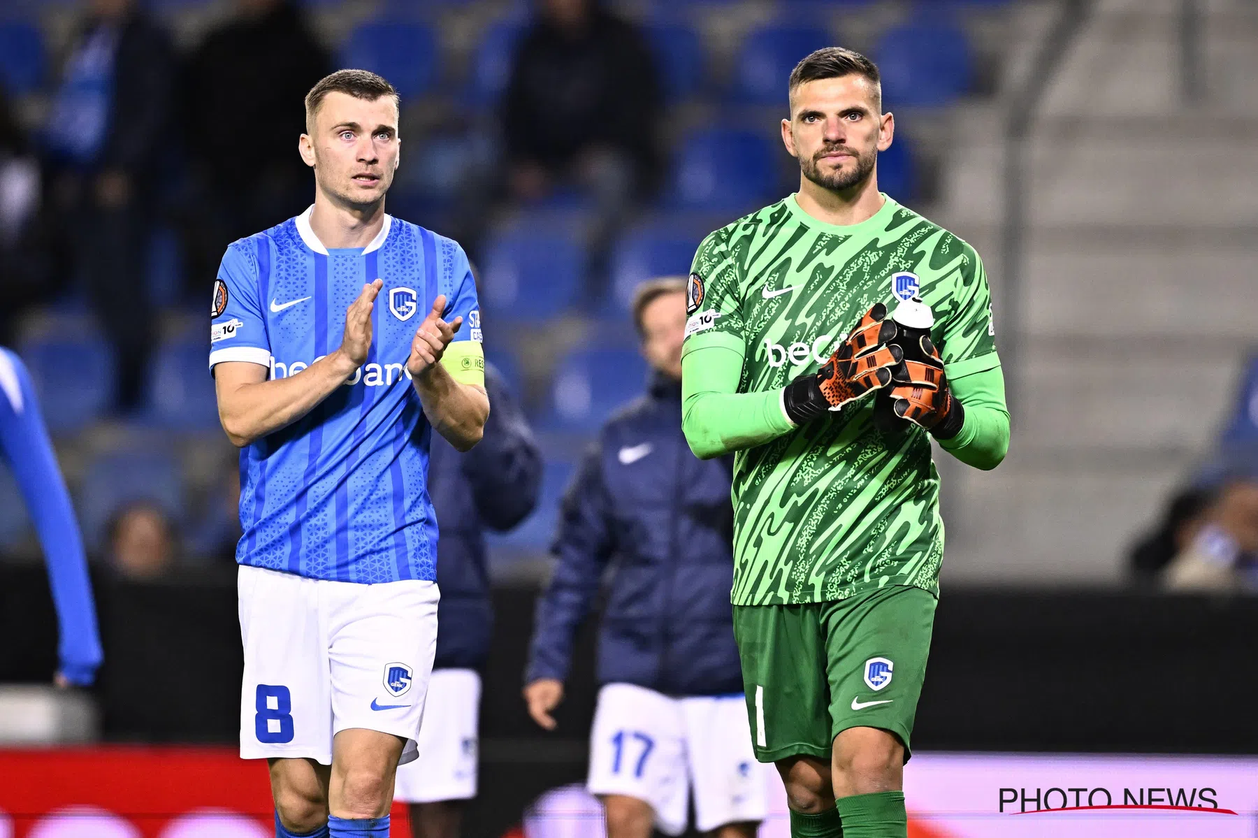 Vandenbempt: “Misschien ironie, of ergernis over de zwakke tweede helft Genk”