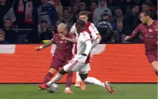 Thumbnail for article: Ajax haalt opgelucht adem en ontsnapt aan snelle rode kaart tegen Galatasaray 