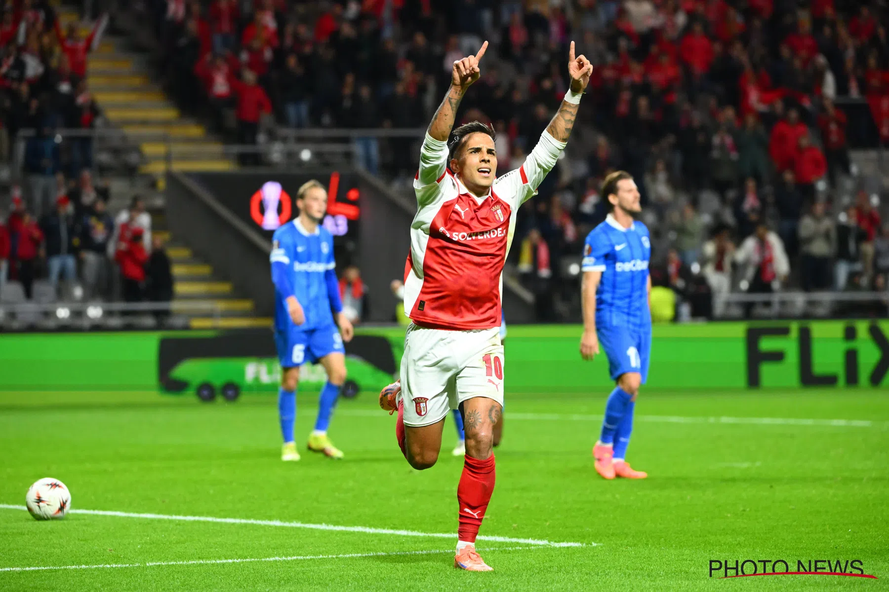 SC Braga-uitblinker Zalazar na nederlaag tegen Genk