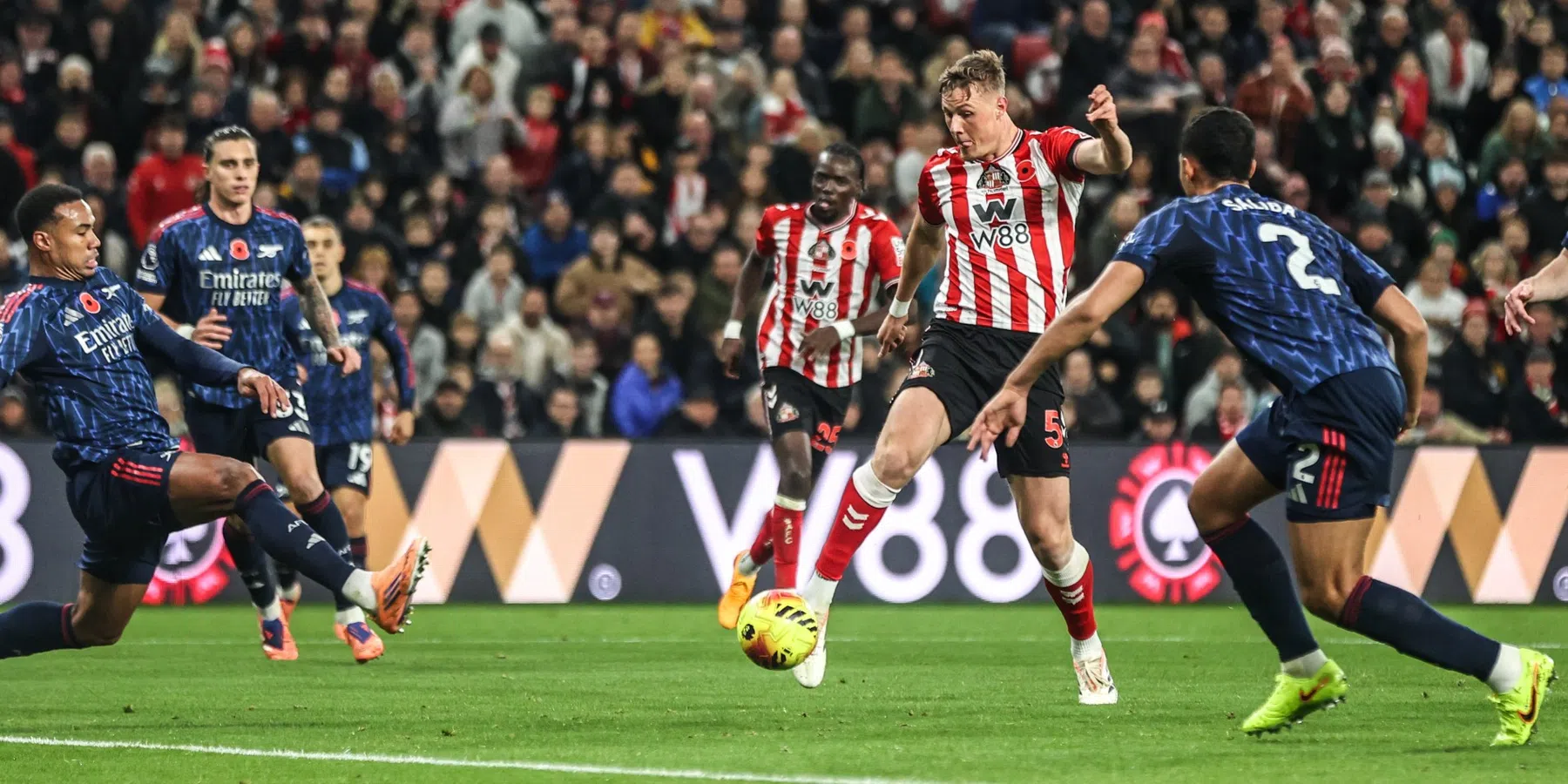 Reeks van Arsenal zonder tegendoelpunten is voorbij