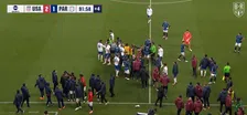 Thumbnail for article: Bizar: massale vechtpartij tussen spelers en staf bij Verenigde Staten - Paraguay
