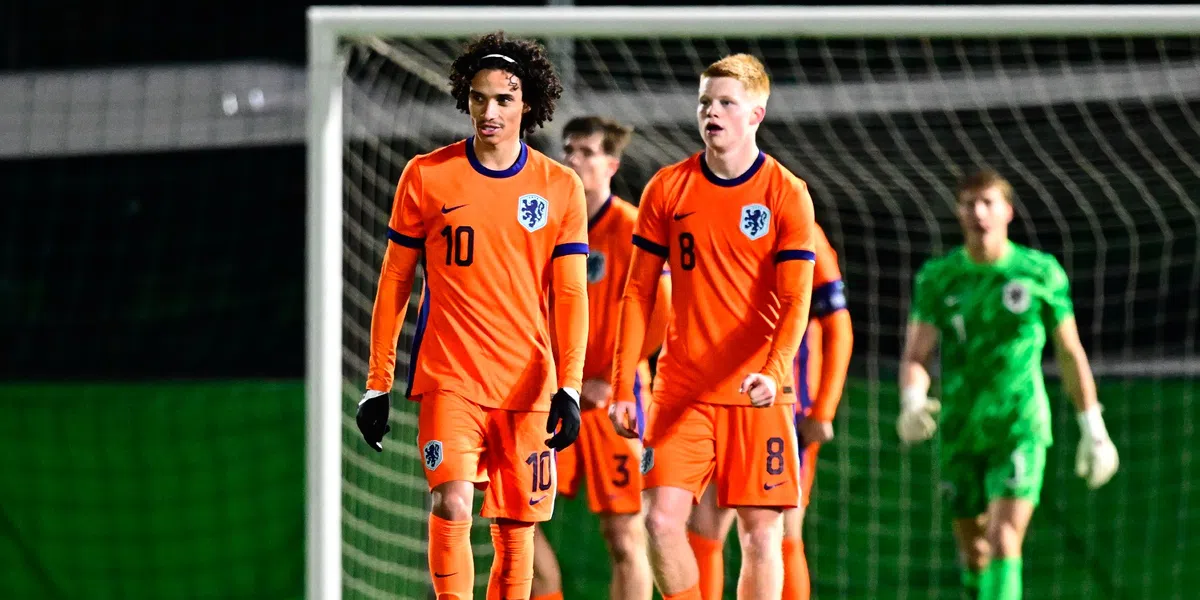 Jong Oranje blameert zich met talenten Smit en Zechiël in EK-kwalificatie