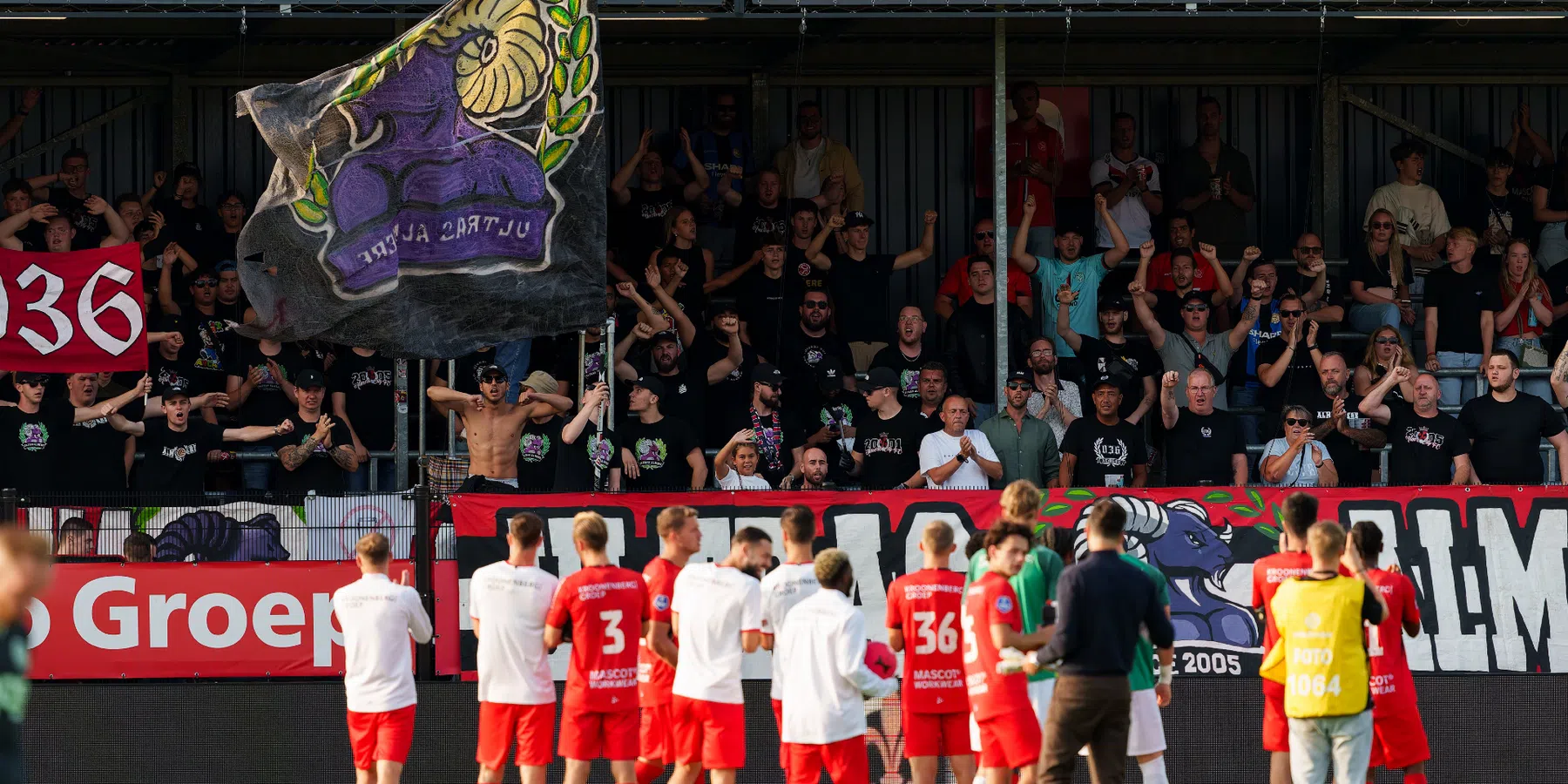 'Almere City gaat stadion verbouwen, bijna tweeduizend extra plaatsen'