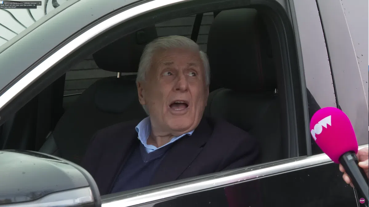 Swart wil niet over Ajax praten: 'Laat me met rust, ik heb er geen trek in'