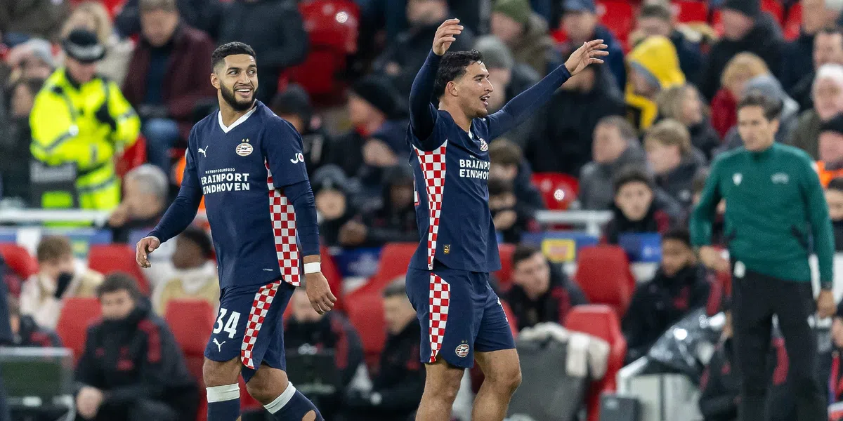 Driouech glundert van oor tot oor na CL-zege PSV op Liverpool