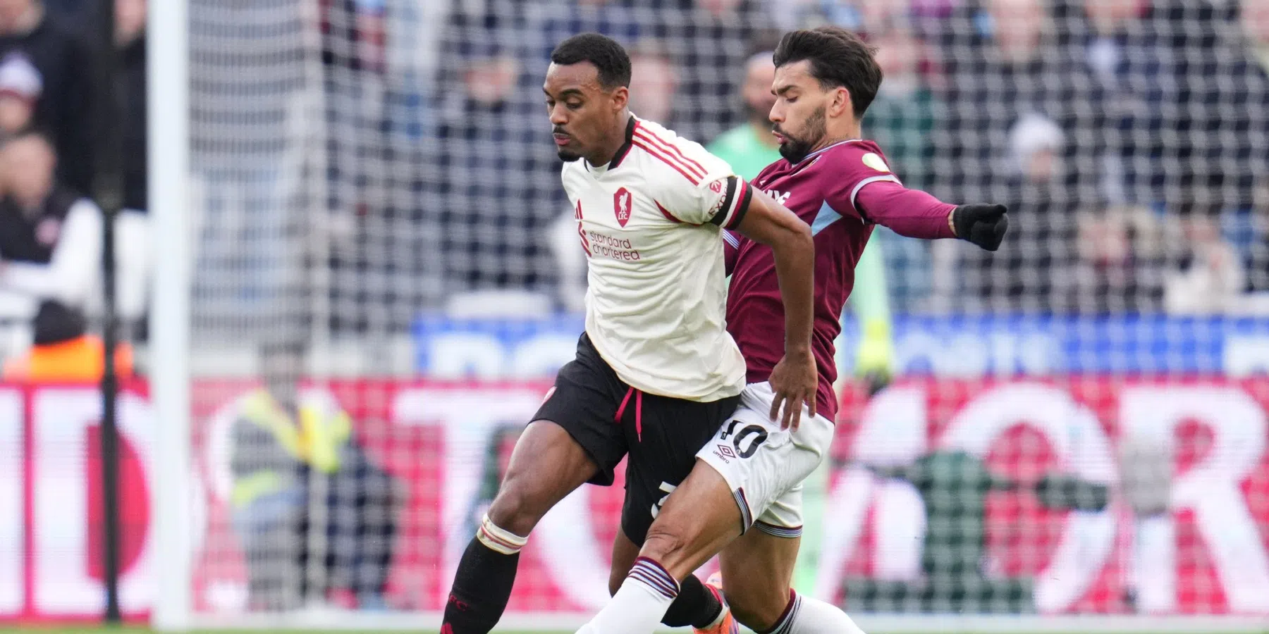 Paquetá pakt op oliedomme wijze rood tegen Liverpool
