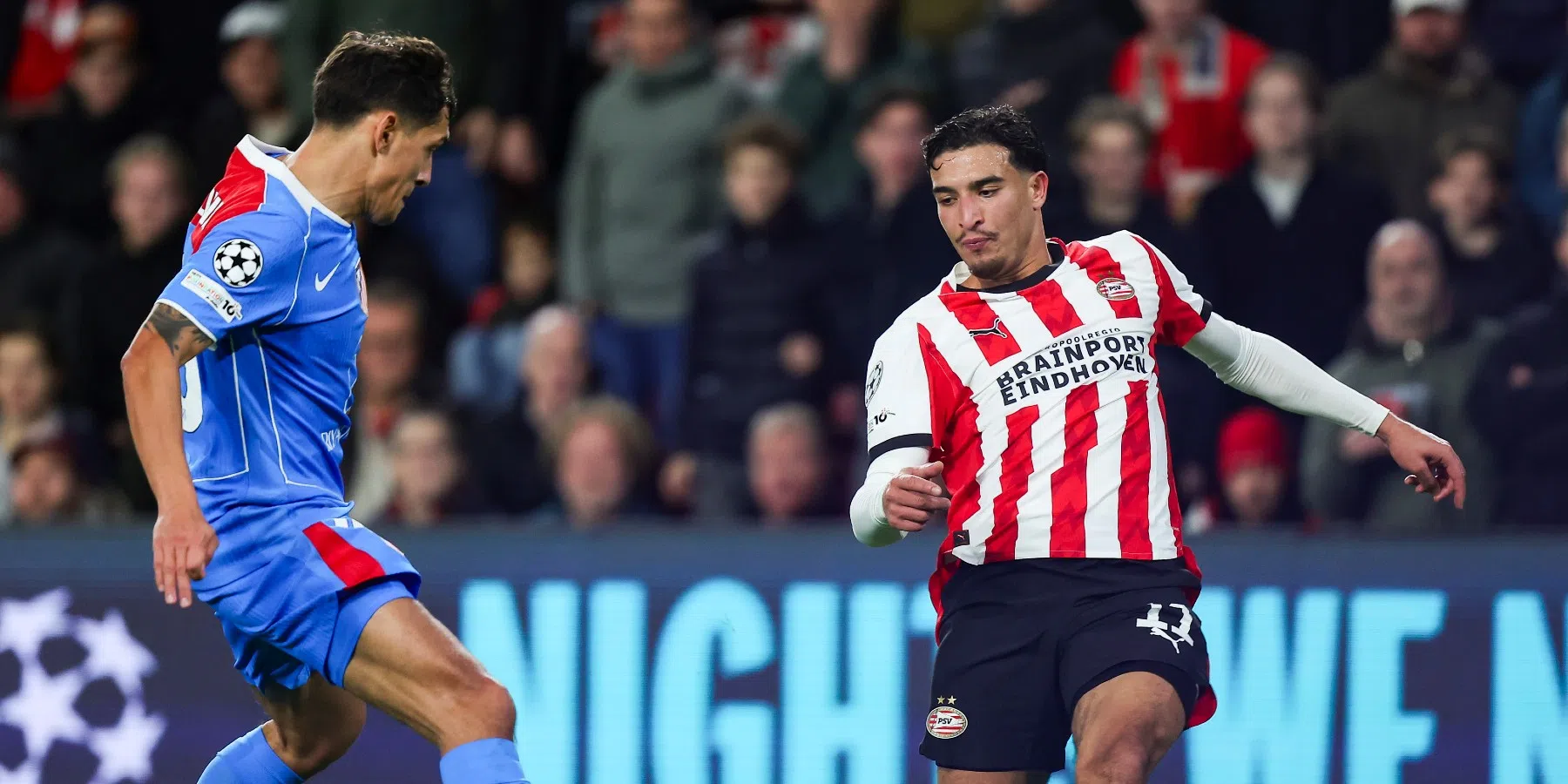 Reactie Driouech na 2-3 nederlaag van PSV tegen Atlético Madrid