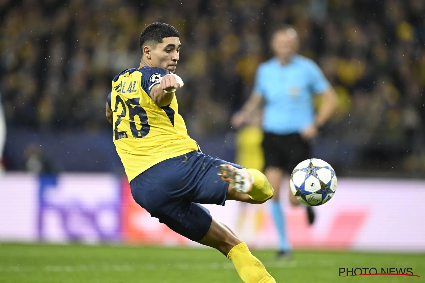 Anan Khalaili van Union baalt stevig na verlies tegen Marseille