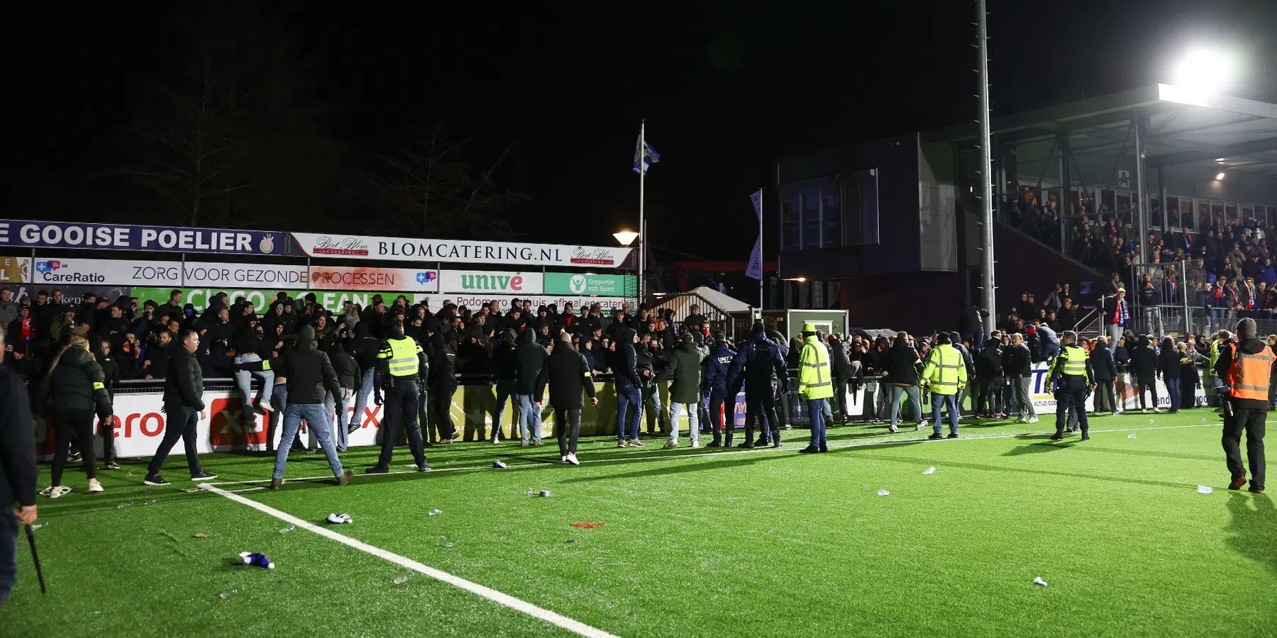 Voorzitter: Relschoppers bij Spakenburg zijn fans van andere Eredivisie-clubs