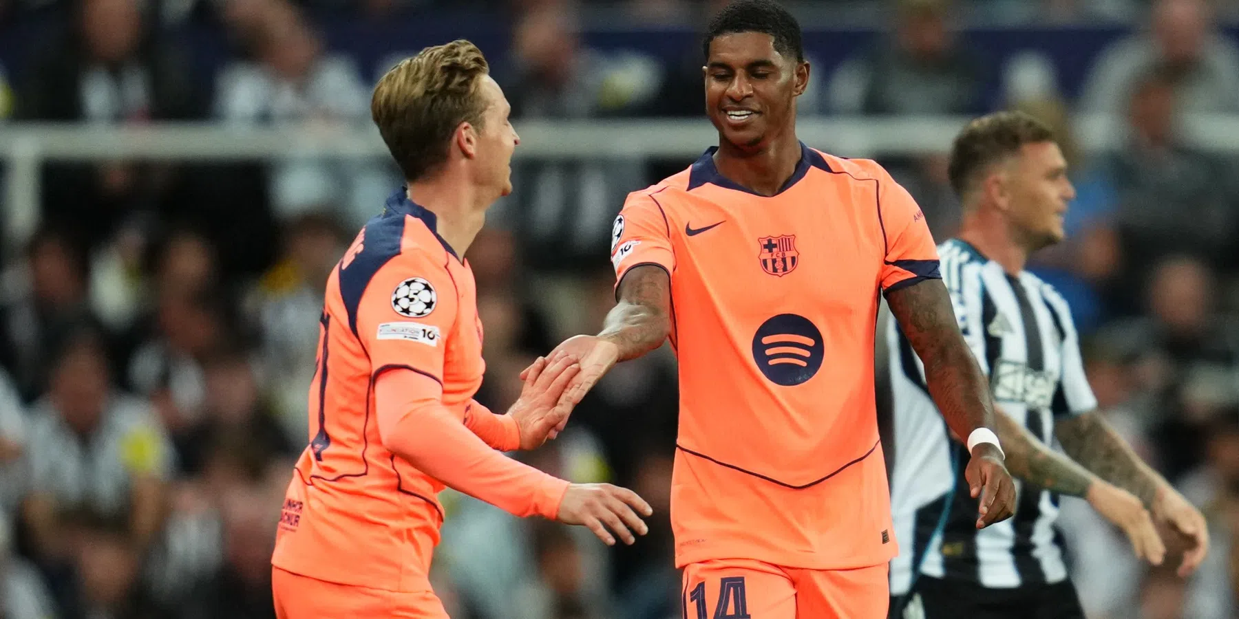 Rashford wil langer bij Barça blijven