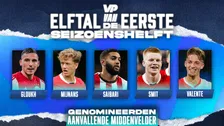 Thumbnail for article: VP's Aanvallende Middenvelder van de Eerste Seizoenshelft: top 4 domineert
