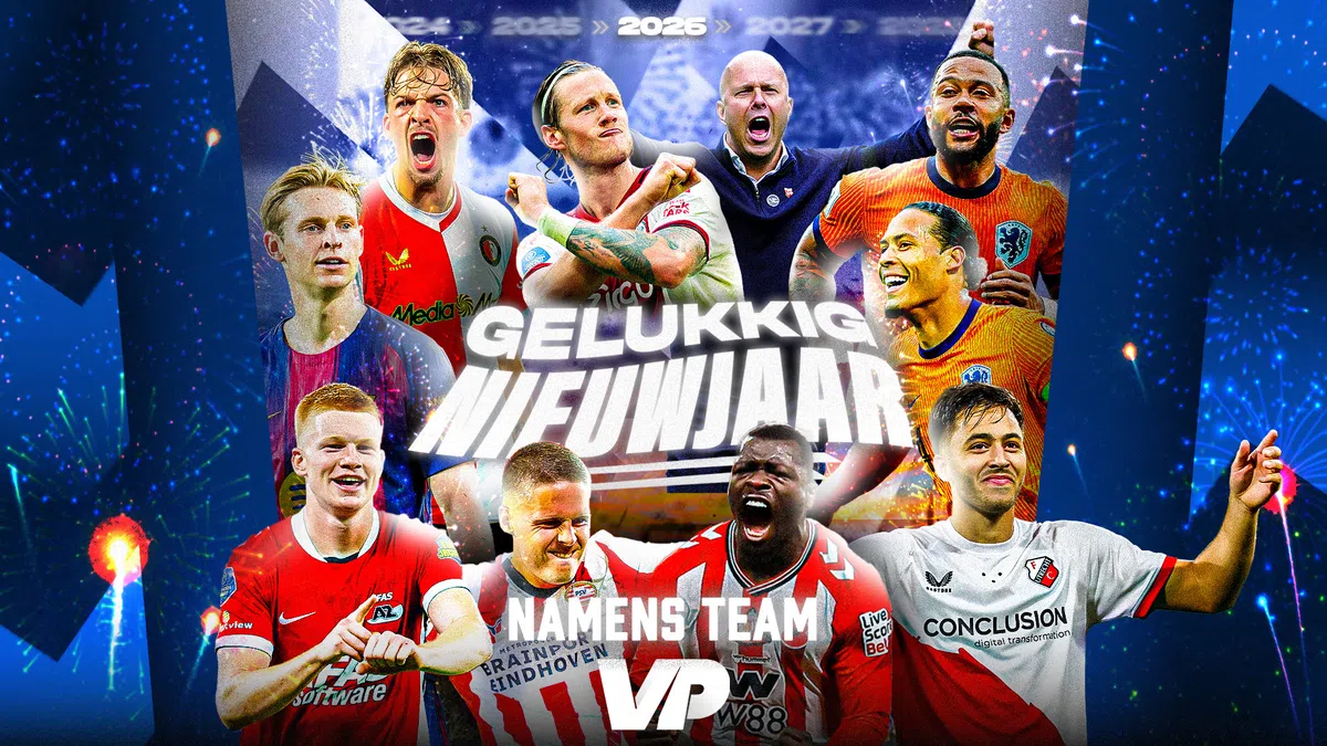 VoetbalPrimeur wenst iedereen een gezond, gelukkig en sportief 2026!