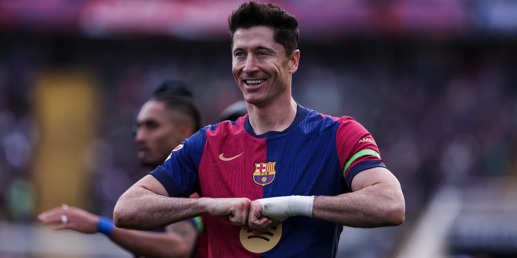 Barça-spits Lewandowski praat met Chicago Fire