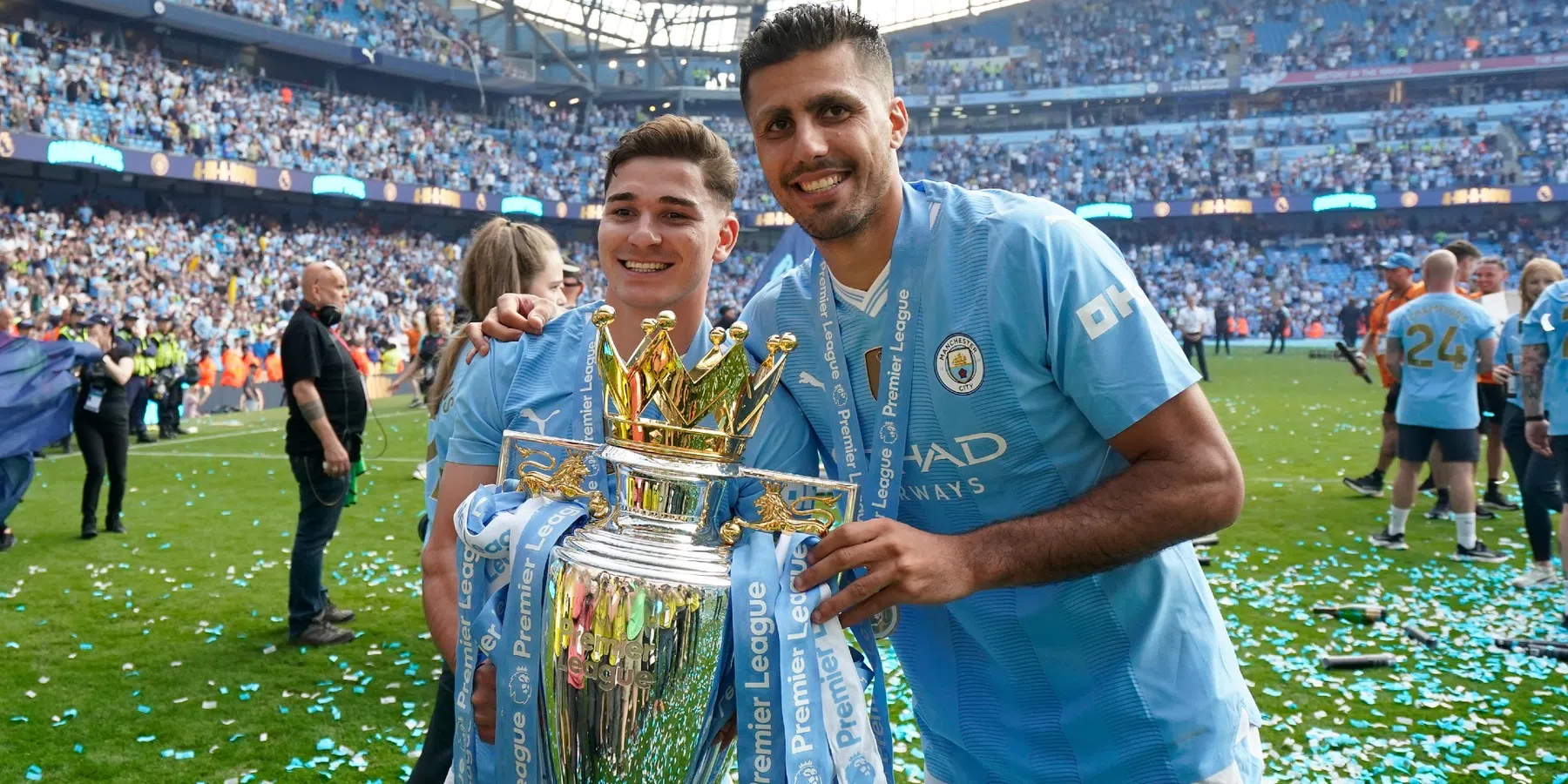 Guardiola tilt niet zwaar aan Real Madrid-flirt Rodri