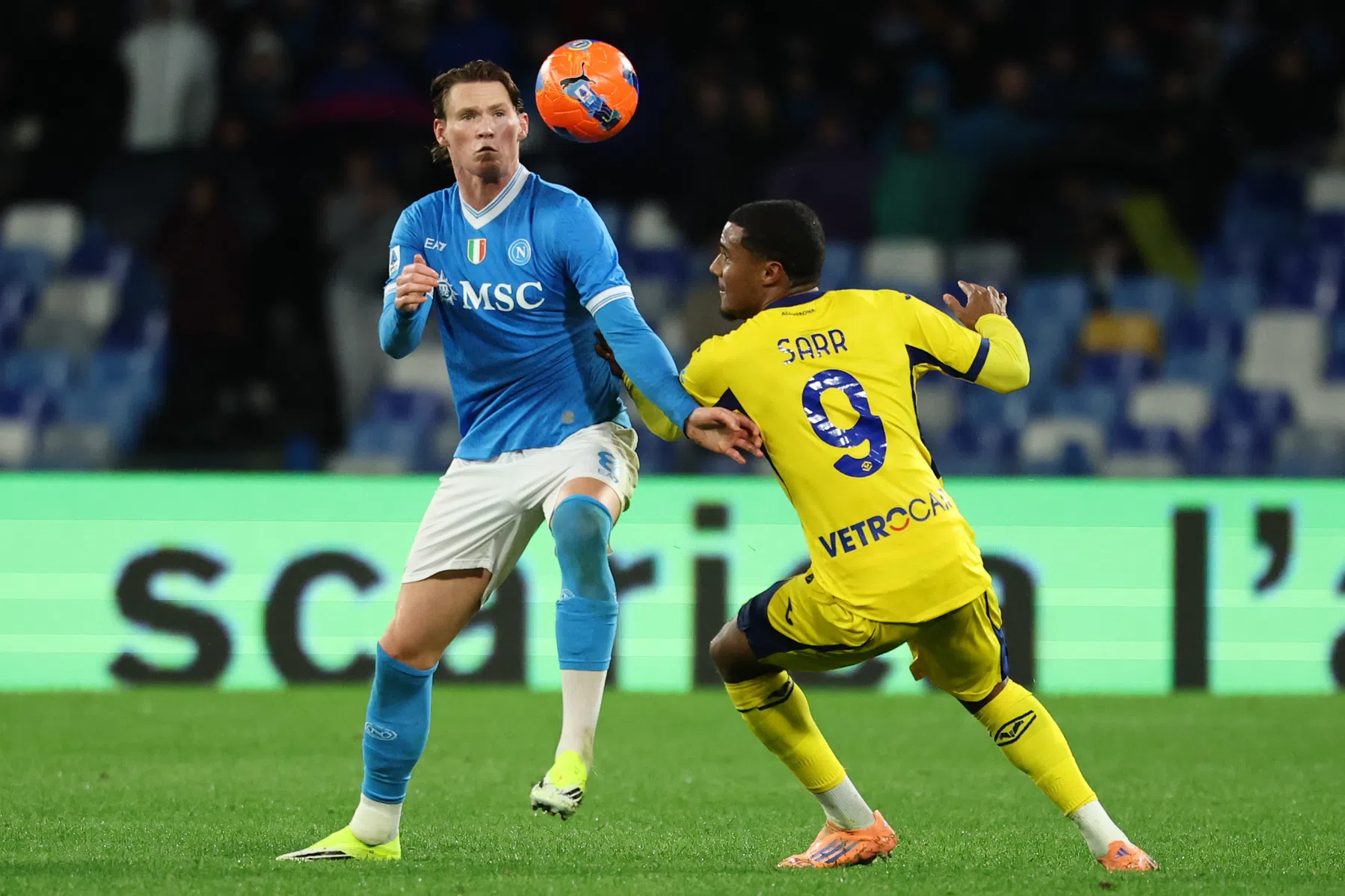 Napoli struikelt tegen Hellas Verona, Atalanta wint in Bologna