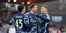 Thumbnail for article: Ajax overleeft curieus slot tegen tiental Telstar en komt dichter bij Feyenoord